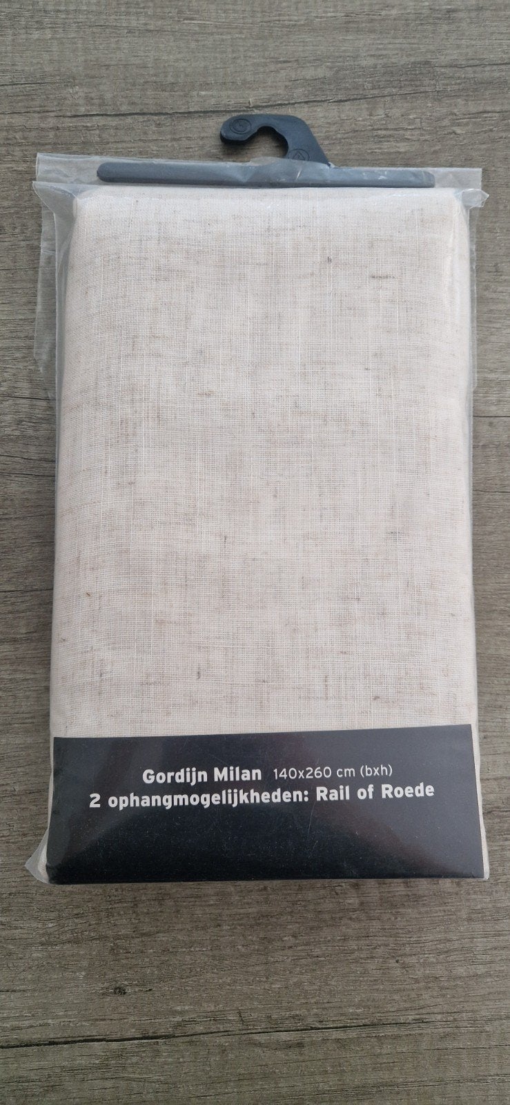 Nieuw Kwantum Gordijn Milan Zand 140x260 cm, Ophalen, Kwantum, Beige, Nieuw