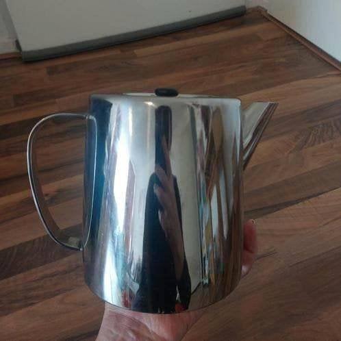 1xMelkkoker, 1.2l, de afmetingen staan op de foto's, Ophalen of Verzenden, Gebruikt