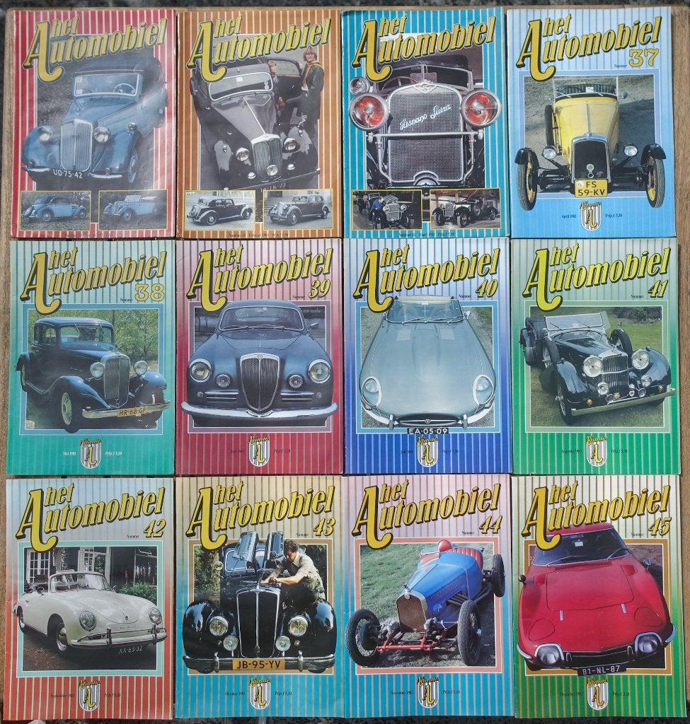 tijdschrift - het automobiel - jaargang 1983, Ophalen of Verzenden, Gelezen, Algemeen