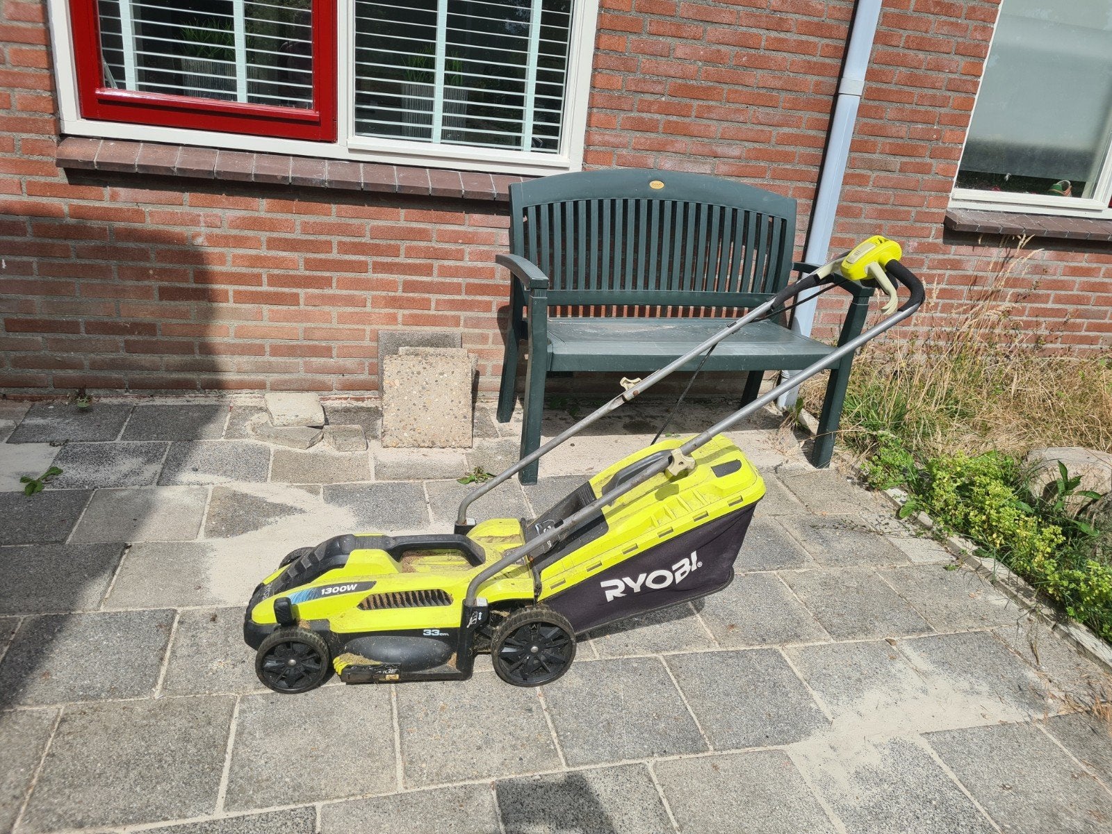 ryobi elektrische grasmaaier, Ophalen, Gebruikt