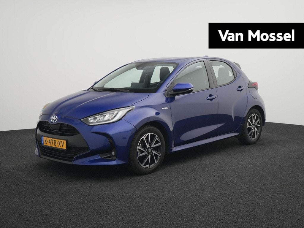 Toyota Yaris 1.5 Hybrid Dynamic APPLE/ANDROID CARPLAY - ADAP, Auto's, 12 maanden, Gebruikt, Euro 6, Blauw