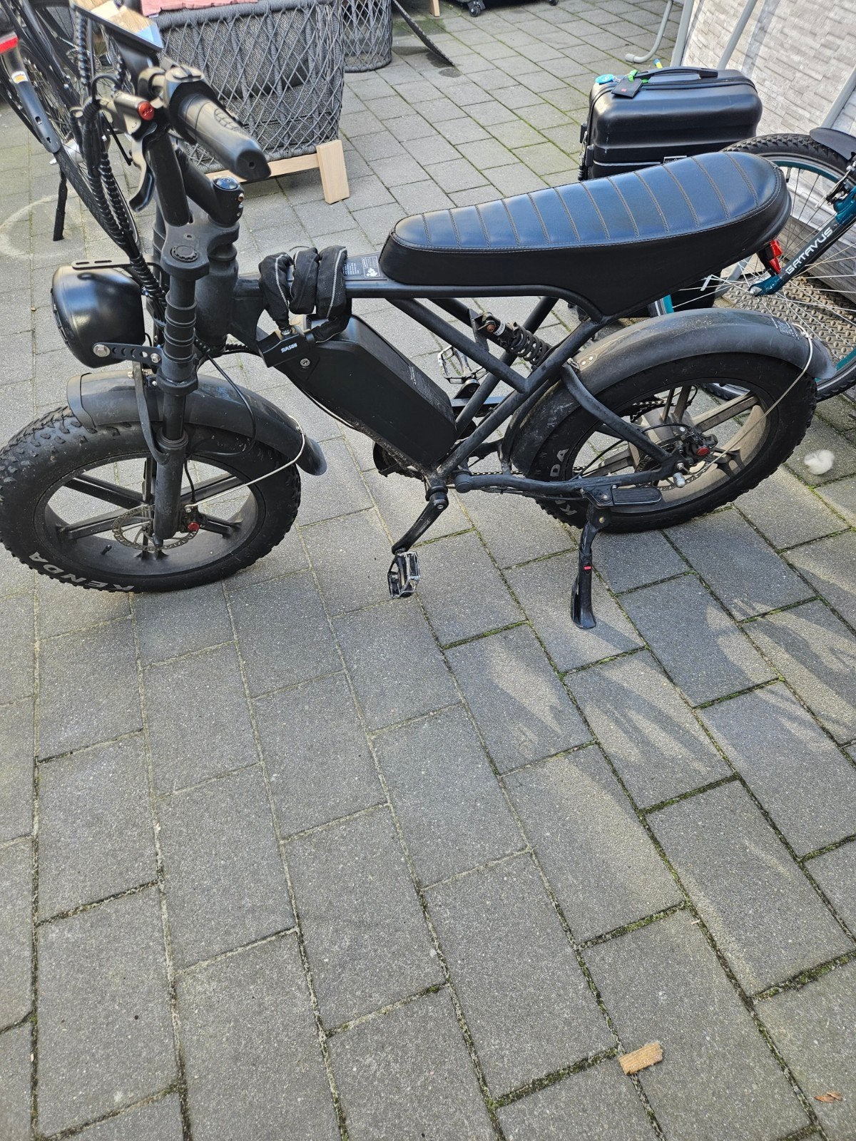 een mooie h9 fatbike, Zo goed als nieuw, Minder dan 47 cm, 50 km per accu of meer, Ophalen