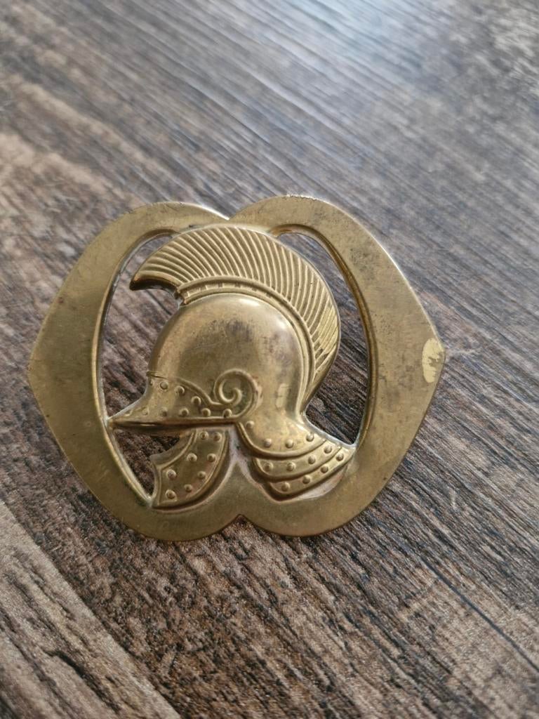 baret-embleem van het Regiment Genietroepen, Verzamelen, Militaria | Algemeen, Ophalen of Verzenden, Landmacht, Nederland, Embleem of Badge