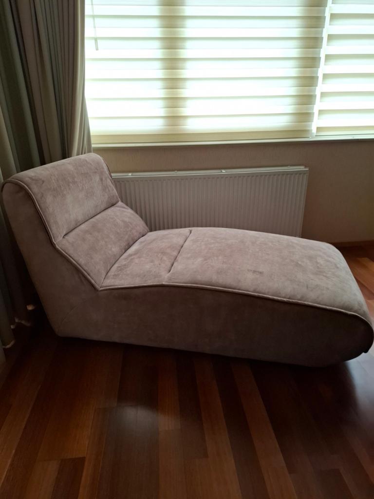 Comfortabele chaise longue, zo goed als nieuw, Huis en Inrichting, Fauteuils, Ophalen, Modern, Comfortabel, Zo goed als nieuw