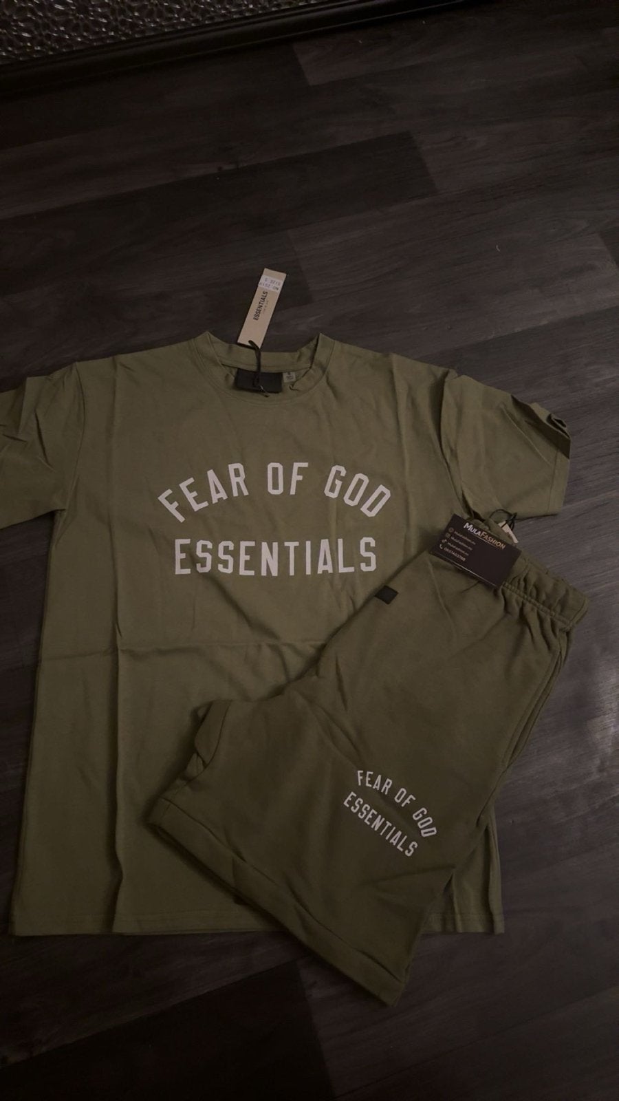 Fear of God Essentials Set - T-shirt en korte broek, Ophalen of Verzenden, Nieuw, Overige maten, Meerkleurig