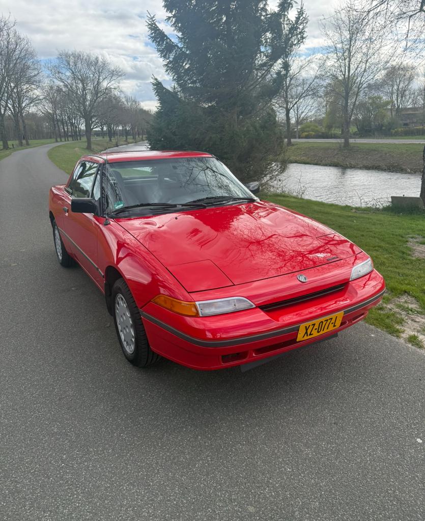 Unieke nette Mercury Capri Cabrio! Slechts 51625 miles!, Stof, Cabriolet, 4 stoelen, 100 pk