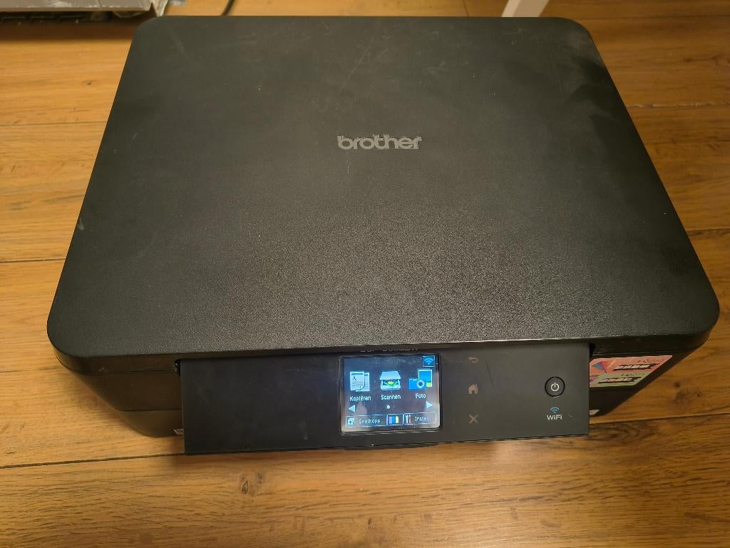 Brother printer/scanner model DCP-J562DW + 7 cartridges, Computers en Software, Printers, Gebruikt, All-in-one, Inkjetprinter