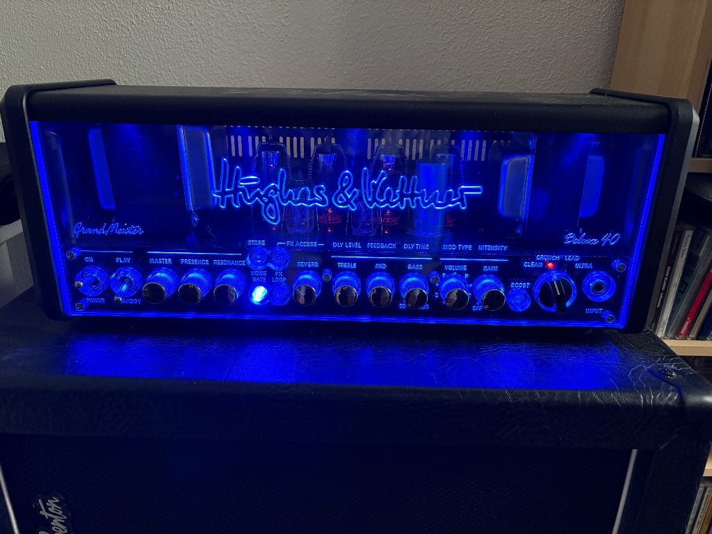 Hughes & Kettner GrandMeister Deluxe 40, Muziek en Instrumenten, Ophalen of Verzenden, Zo goed als nieuw, Gitaar, Minder dan 50 watt