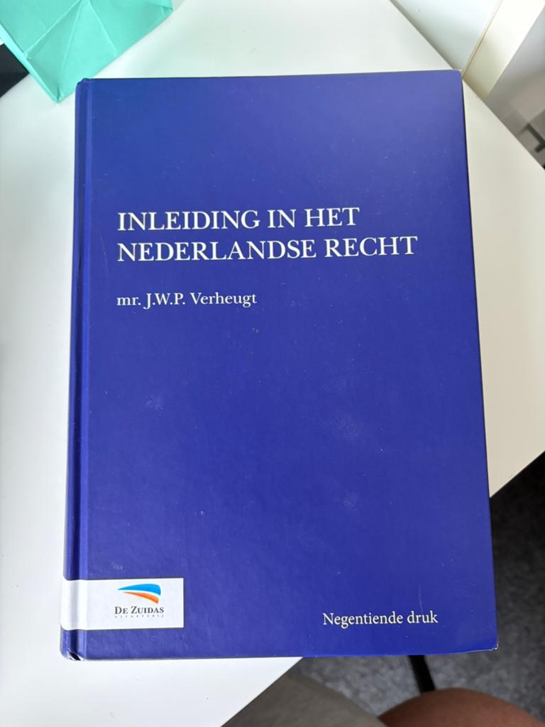 Inleiding in het Nederlandse recht, Boeken, Ophalen, Alpha, Zo goed als nieuw, WO
