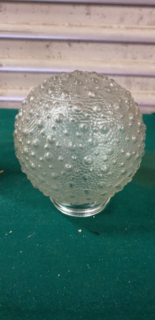 lampenbol glas, met druppels, Ophalen of Verzenden, 'T Olde Gre-j, Info@toldegrej.nl, Endepoelstraat 20f Didam