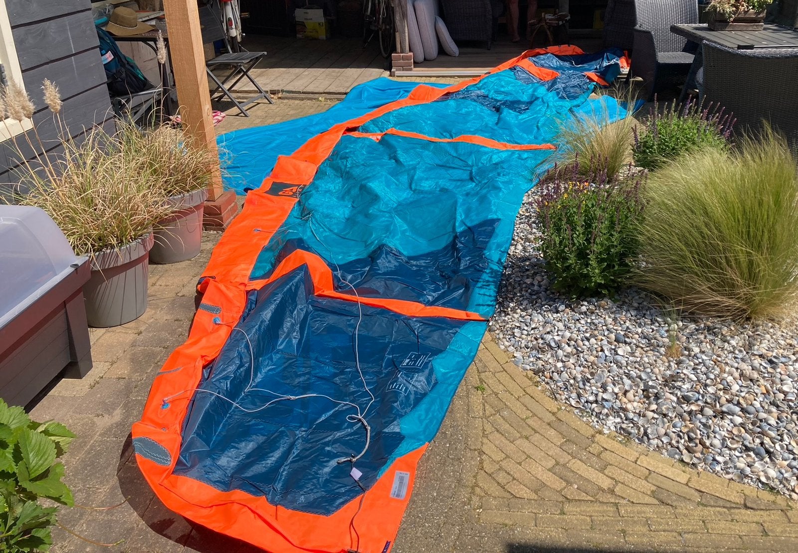 Gaastra Spark 9 kiteset +Bar +Brunotti 136 Board ongebruikt!, Ophalen, Kitesurf-set, Twintip, 9 m²