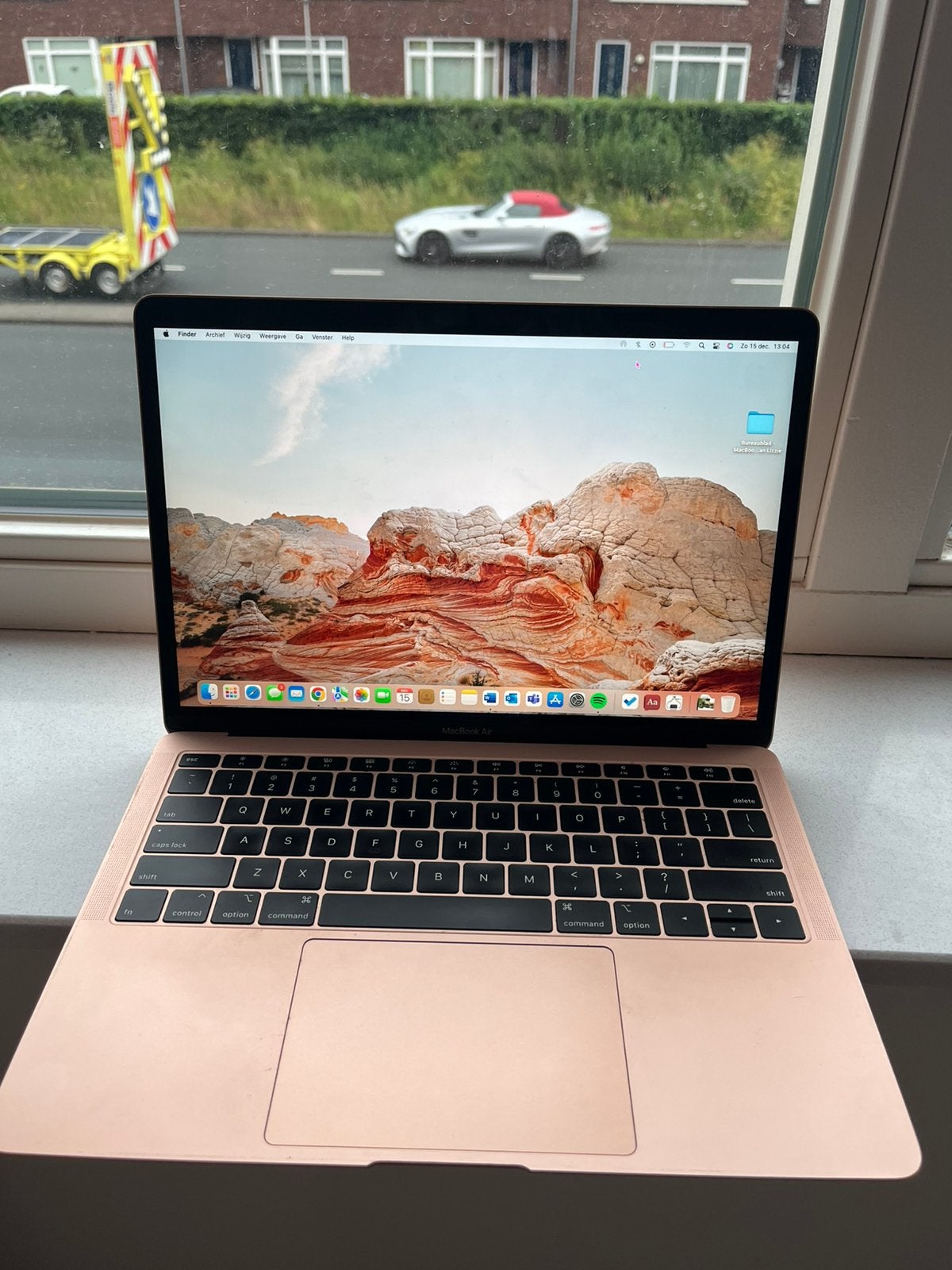 MacBook Air 2018, Computers en Software, Apple Macbooks, Qwerty, 8 GB, 13 inch, Minder dan 2 Ghz