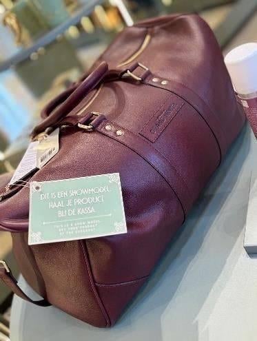 Luxe leren weekend tas van Efteling Grand Hotel, Ophalen, Nieuw, Gebruiksvoorwerp