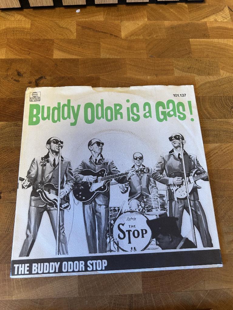 The buddy Odor stop Buddy odor is gas! single, Ophalen of Verzenden, Gebruikt, Pop, Single