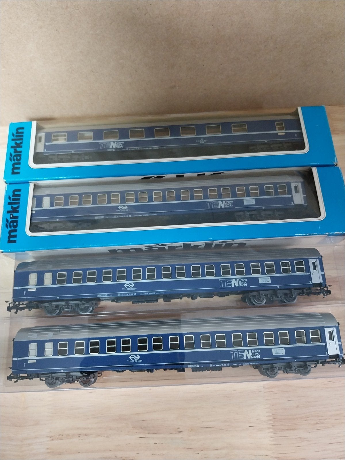 Märklin,  NS wagons., Wisselstroom, Gebruikt, Wagon, Ophalen of Verzenden