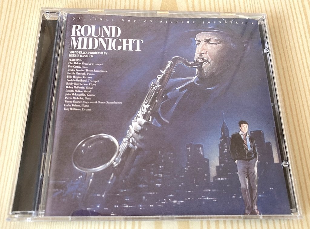 CD Round Midnight (soundtrack, filmmuziek) Herbie Hancock, Film en Theater, Ophalen, Zo goed als nieuw, Album