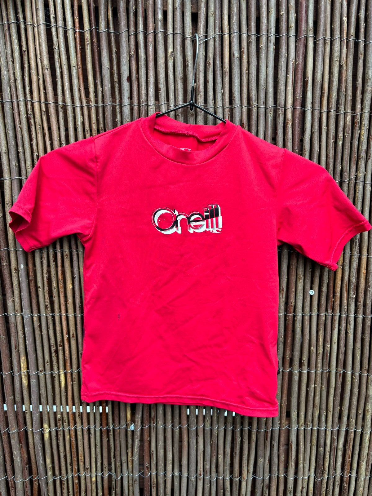 O'Neill UV-beschermend shirt rood maat 4, Ophalen of Verzenden, Zo goed als nieuw, Korte mouw, Maat 34 (XS) of kleiner