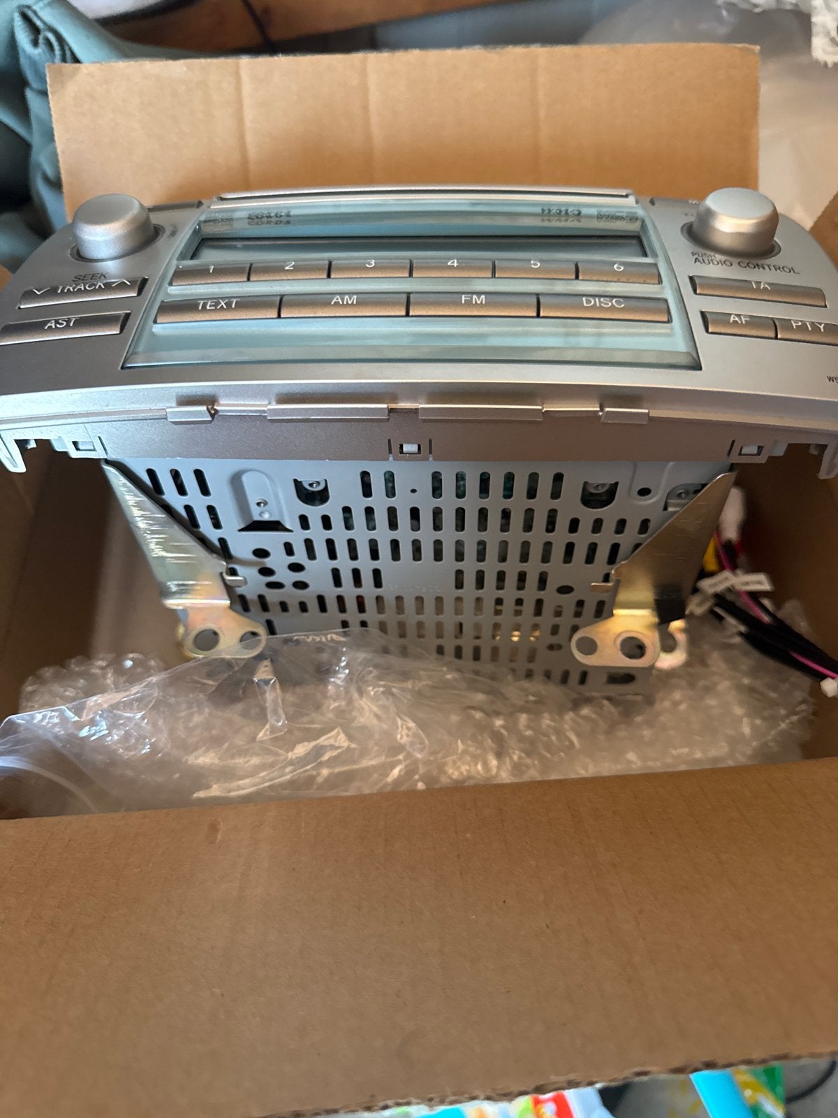 Toyota autoradio CD/WMA/MP3 speler, Auto diversen, Autoradio's, Ophalen of Verzenden, Gebruikt