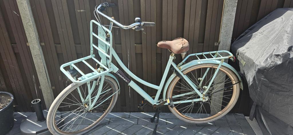 Popal Daily Dutch Basic Damesfiets - Lichtblauw, Ophalen of Verzenden, Gebruikt, Overige merken