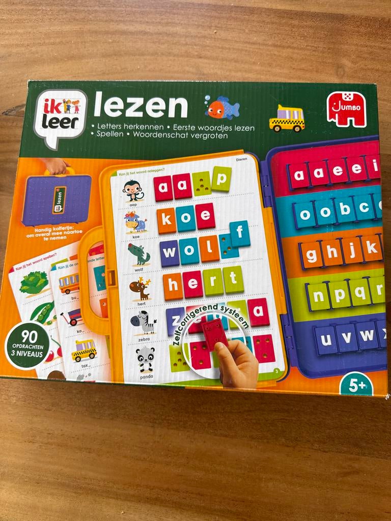 Jumbo Ik Leer Lezen spel - Zo goed als nieuw, Ophalen of Verzenden, Zo goed als nieuw, Taal en Lezen