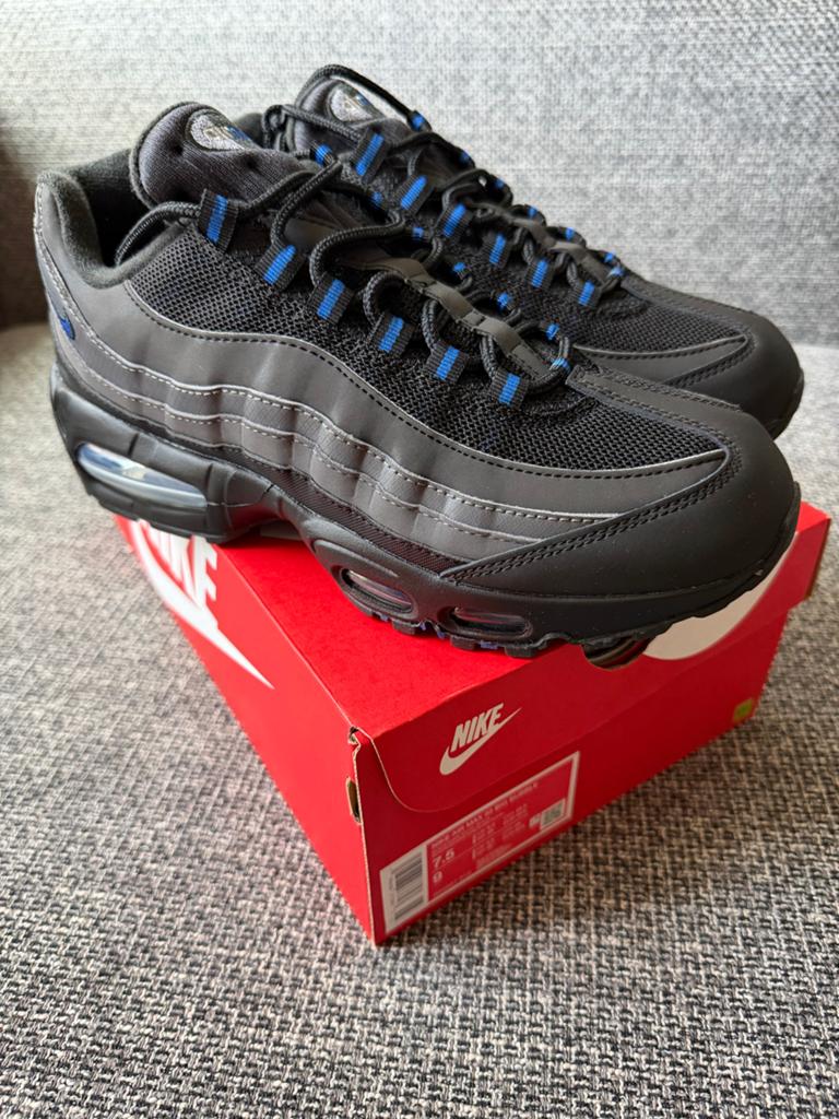 Nike Air Max 95 Big Bubble - Maat 40.5 - Nieuw in doos, Zwart, Nieuw, Ophalen of Verzenden, Sneakers of Gympen