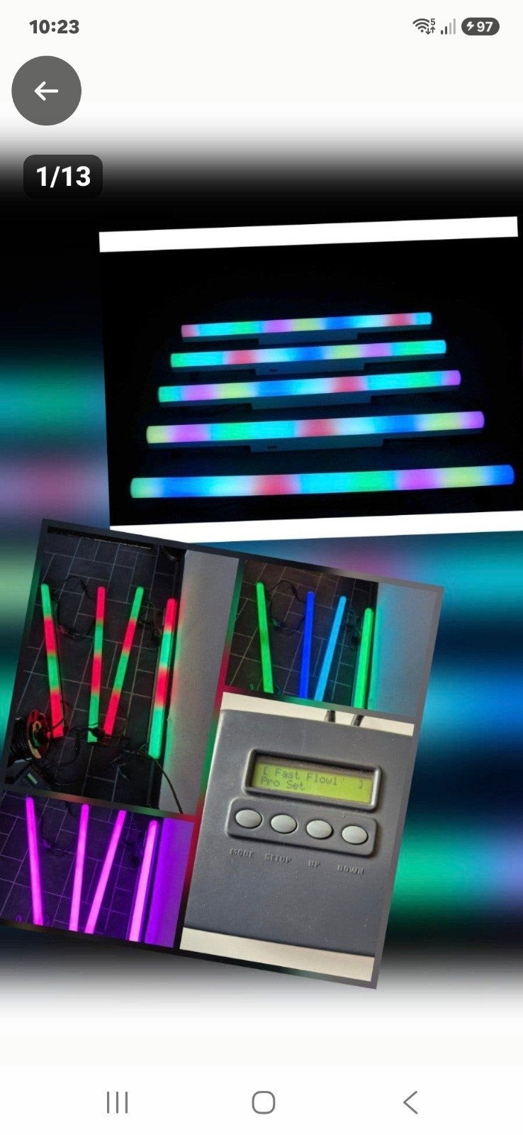 JB Systems TubeLed / met dmx controller / compleet, Muziek en Instrumenten, Ophalen, Zo goed als nieuw, Licht