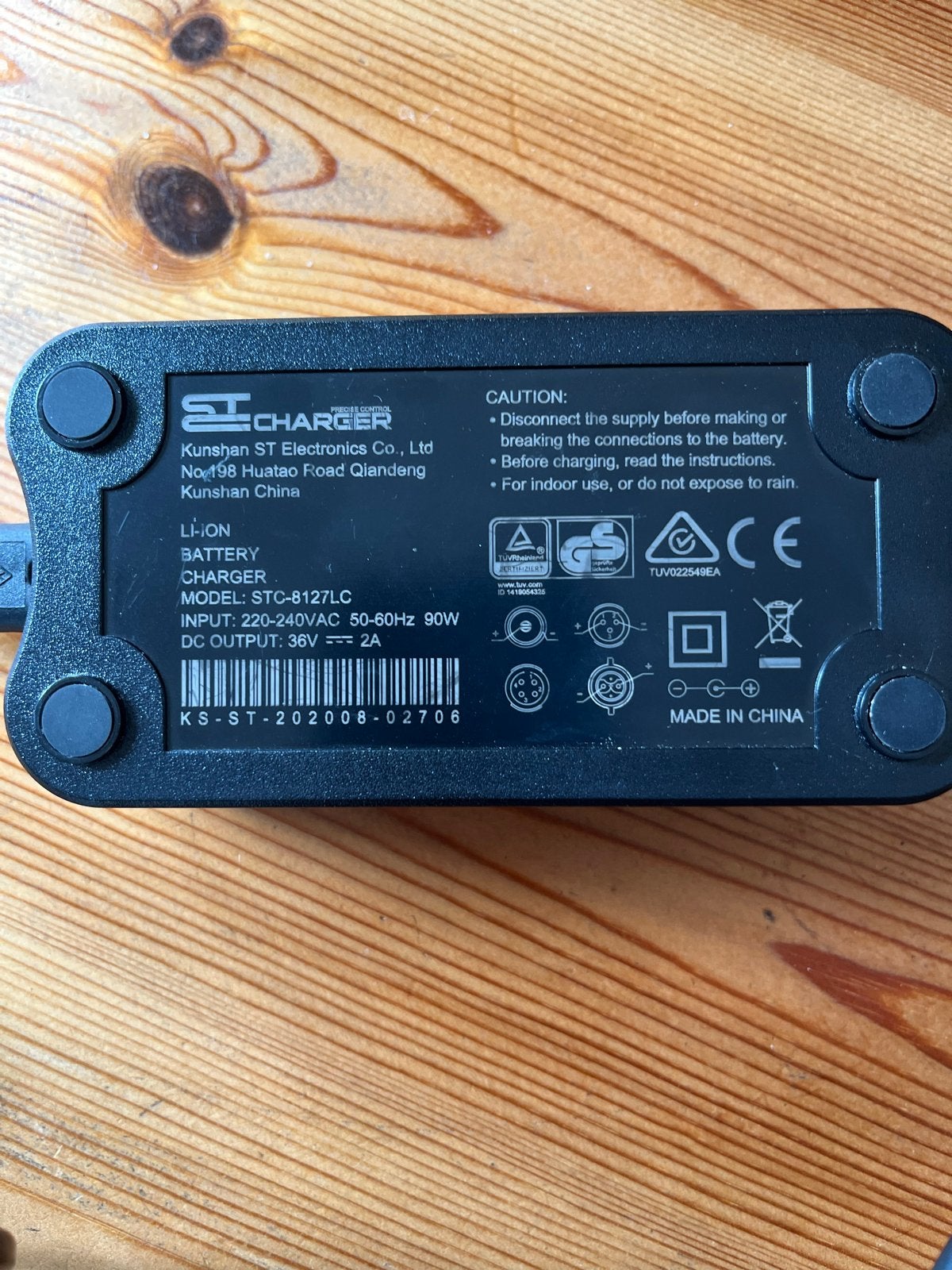 Nieuwe Forza elektrische fiets oplader 36V 2A, Nieuw