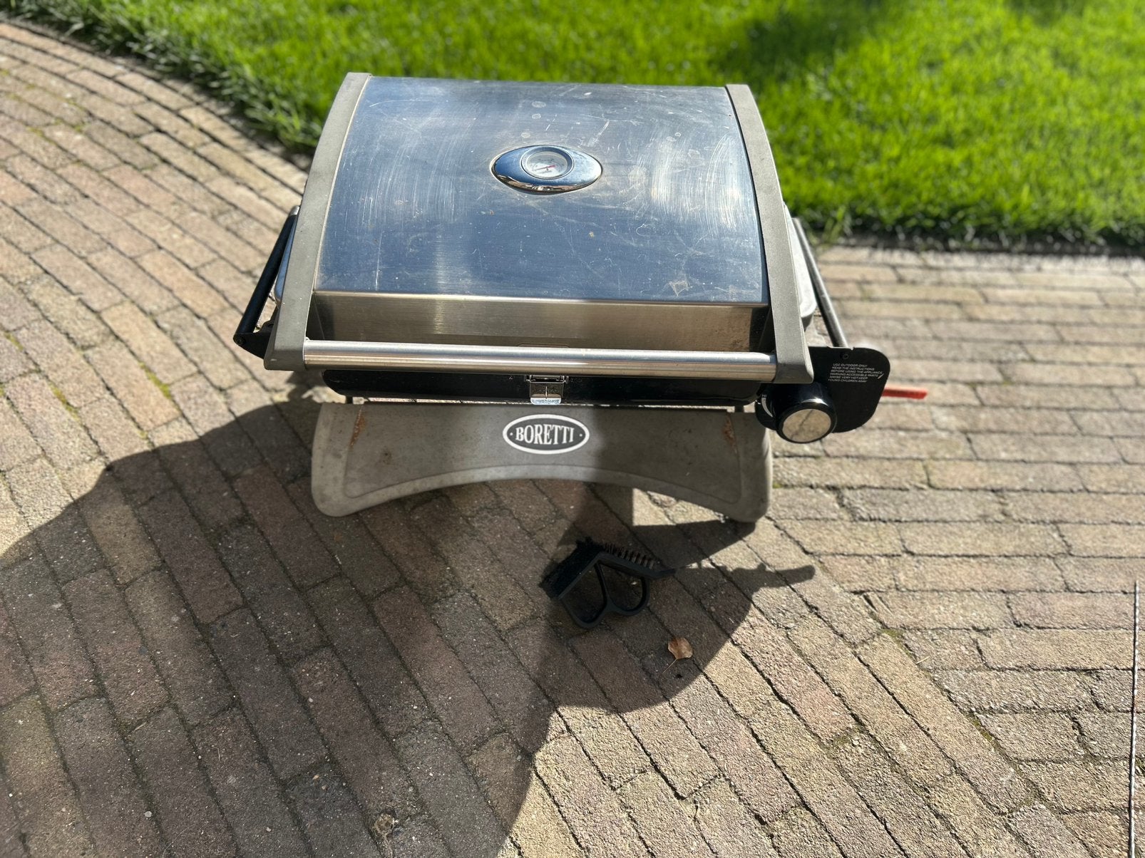 Te koop Boretti Piccolino gas bbq, Tuin en Terras, Ophalen, Gebruikt