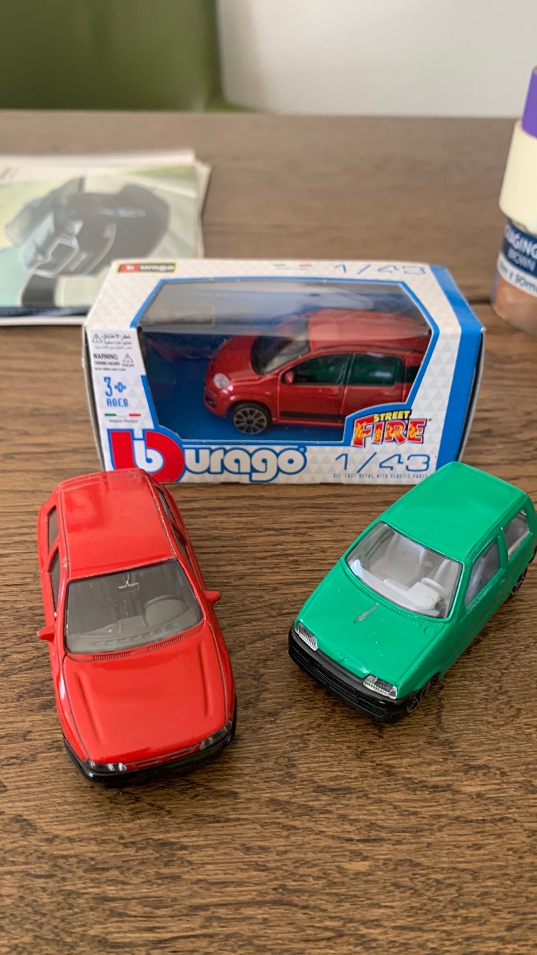 Bburago 1/43 Fiat modellen, Ophalen of Verzenden, Auto, Overige merken