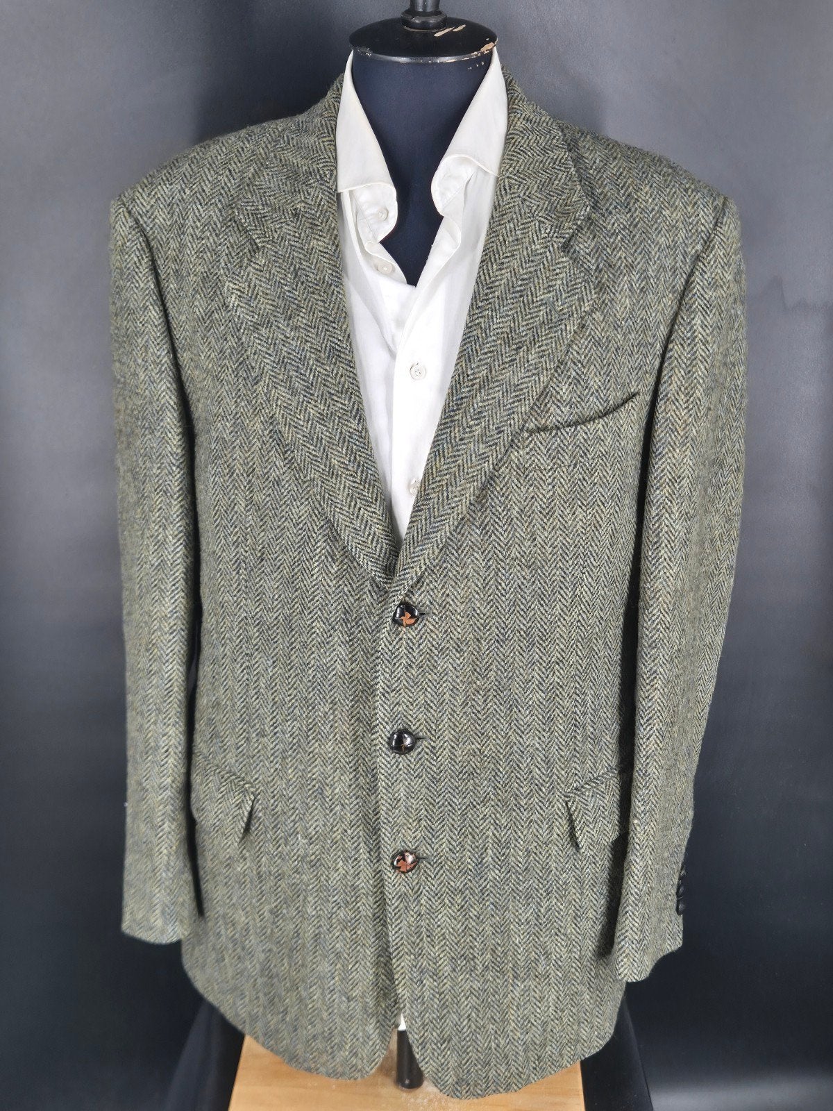 Harris Tweed colbert (52), Maat 52/54 (L), 1st ld str london, Ophalen of Verzenden, Zo goed als nieuw