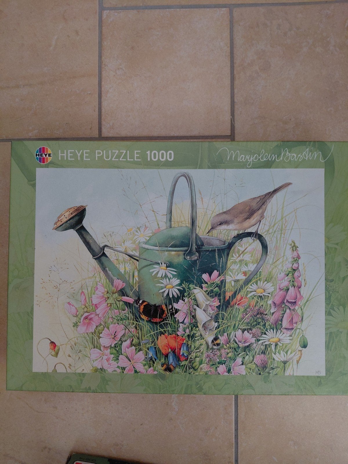 Heye Puzzel 1000 stukjes Marjolein Bastin Gieter, Hobby en Vrije tijd, Ophalen of Verzenden, 500 t/m 1500 stukjes, Gebruikt, Legpuzzel