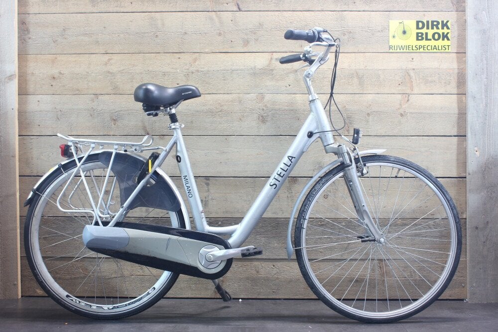 Stella Milano damesfiets 7v D57 grijs + 3 mnd garantie, Niet ingevuld, Gebruikt, Niet ingevuld, Niet ingevuld