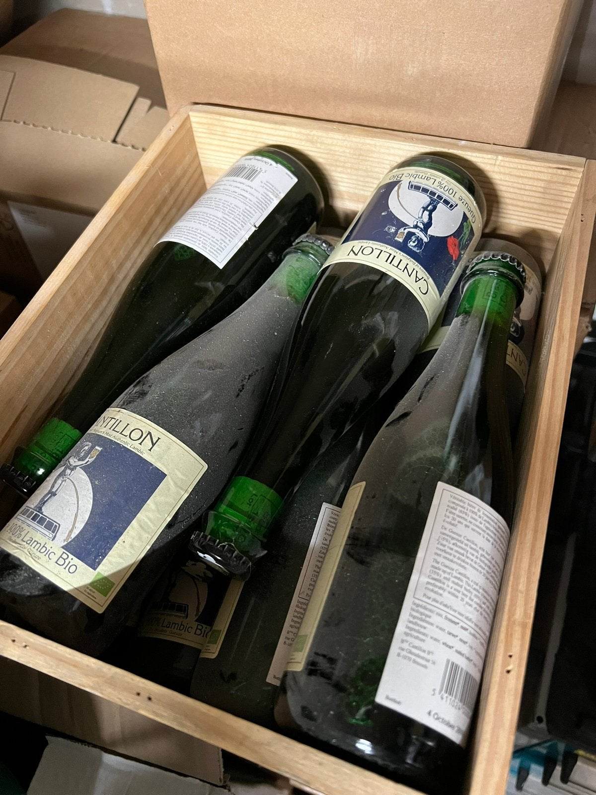Cantillon vintage gueuze 37.5cl, Ophalen, Zo goed als nieuw, Flesje(s), Overige merken