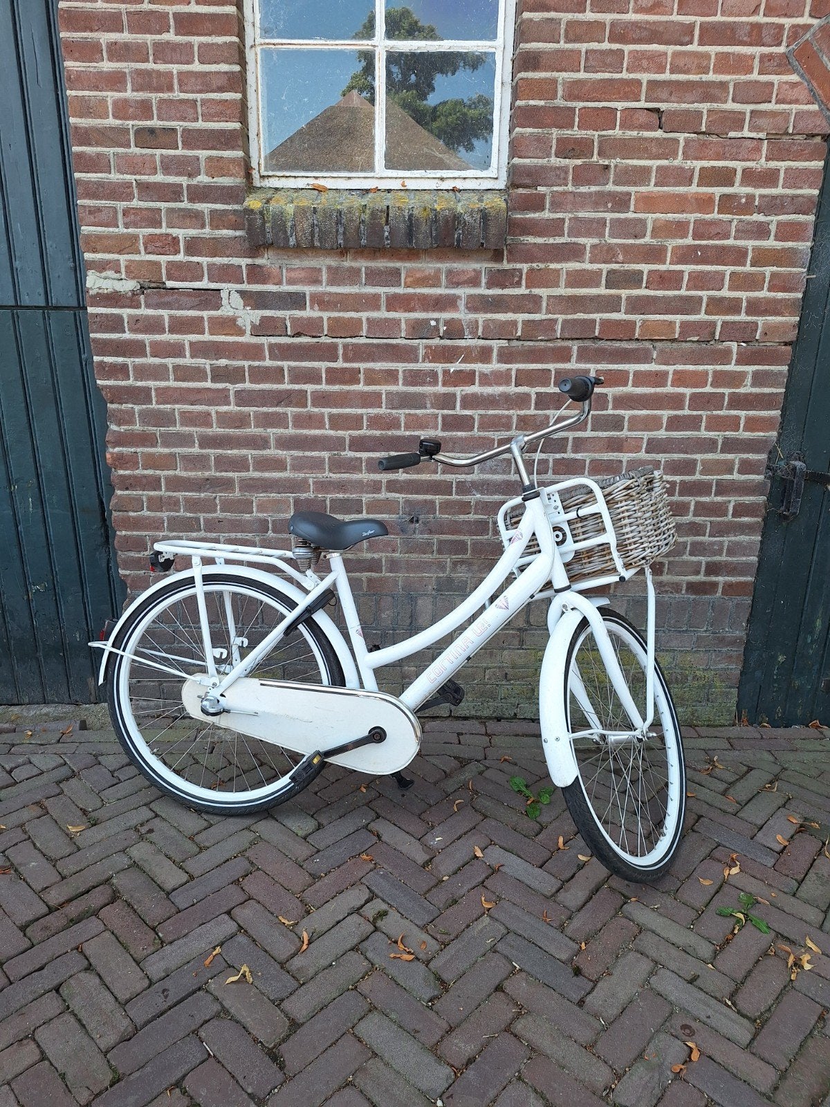 Cortina U4 Tm kinderfiets - Wit - gebruikt, Terugtraprem, Gebruikt, Versnellingen, Minder dan 47 cm
