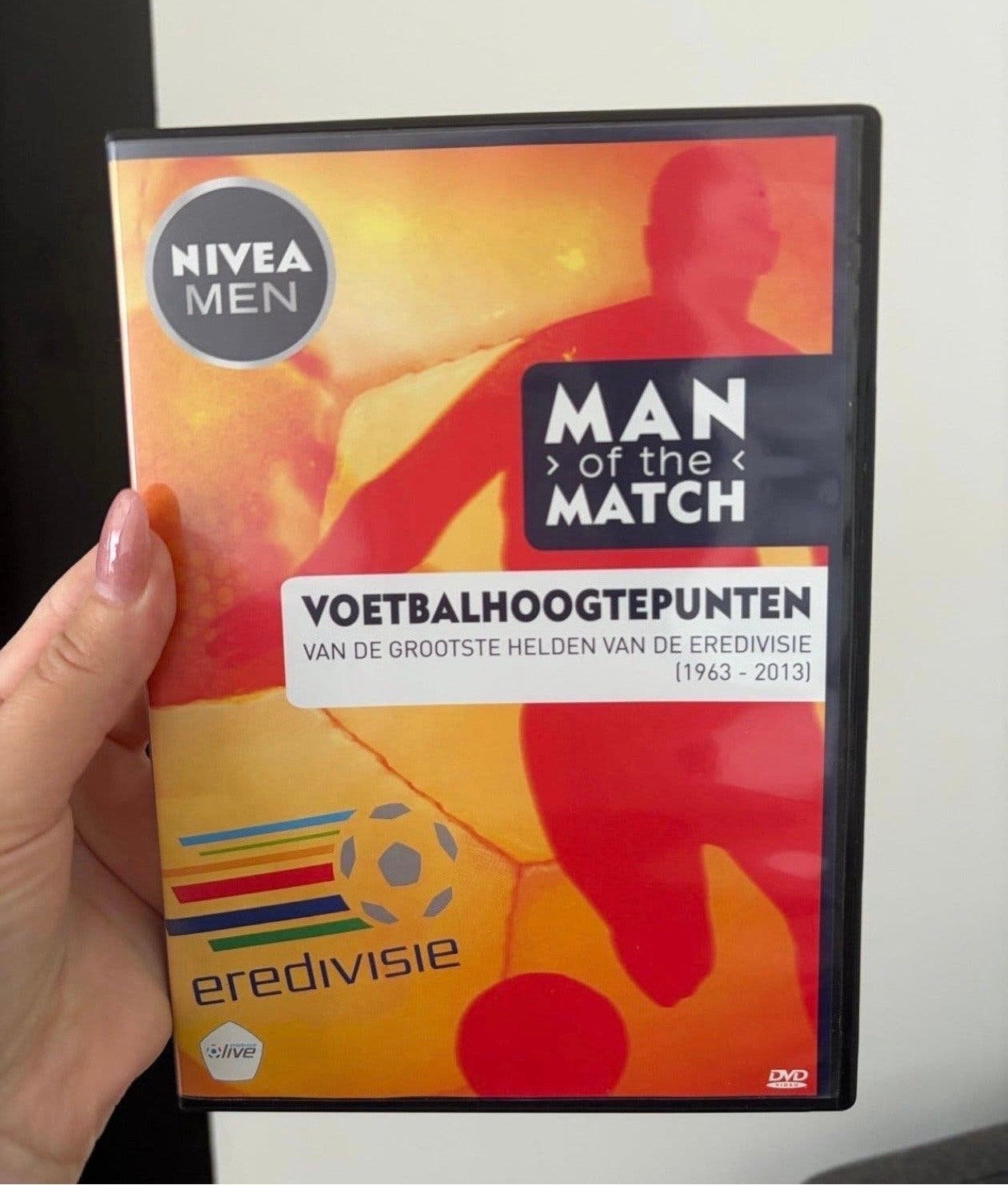MEN MAN OF THE MATCH Voetbalhoogtepunten Eredivisie, Alle leeftijden, Voetbal, Nieuw in verpakking, Documentaire