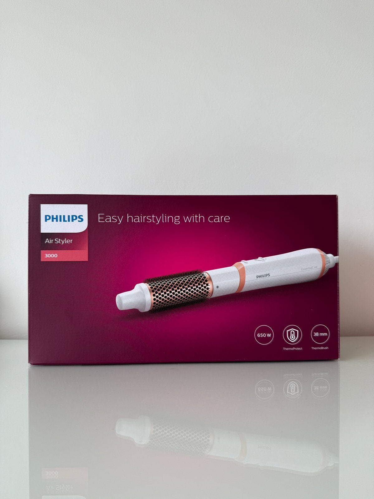 Philips Air Styler 3000 - Föhnborstel - Eenvoudige Stylen, Ophalen of Verzenden, Nieuw, Haarverzorging
