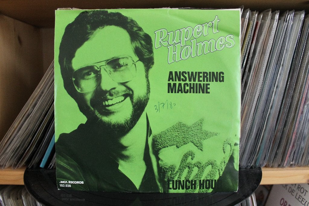 7" Single Rupert Holmes - Answering Machine / Lunch Hour, Cd's en Dvd's, Vinyl Singles, Gebruikt, 7 inch, Ophalen of Verzenden
