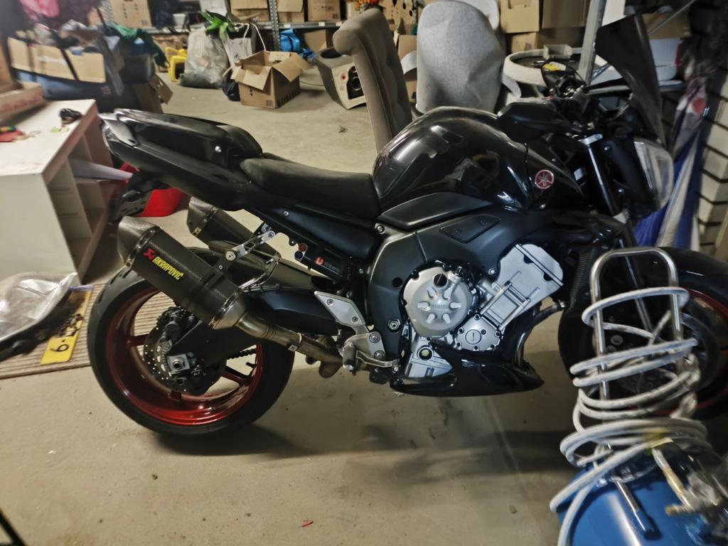 Akrapovic uitlaatdempers Kawasaki Z1000 (ook Yamaha FZ1), Motoren, Ophalen of Verzenden, Gebruikt