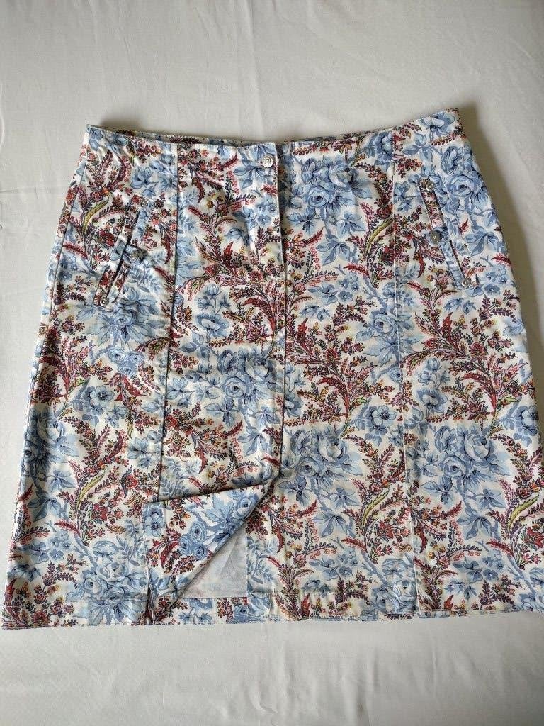 Vintage  Oilily  zomer rokje    mt   36, Kleding | Dames, Oilily, Blauw, Ophalen of Verzenden, Maat 36 (S)