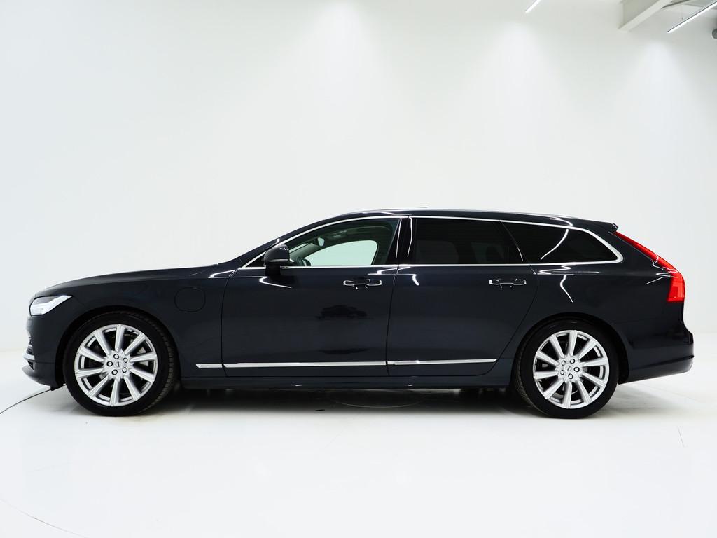 Volvo V90 2.0 T8 AWD Inscription | Panoramadak | Massage | P, Automaat, Beige, 4 cilinders, Vierwielaandrijving