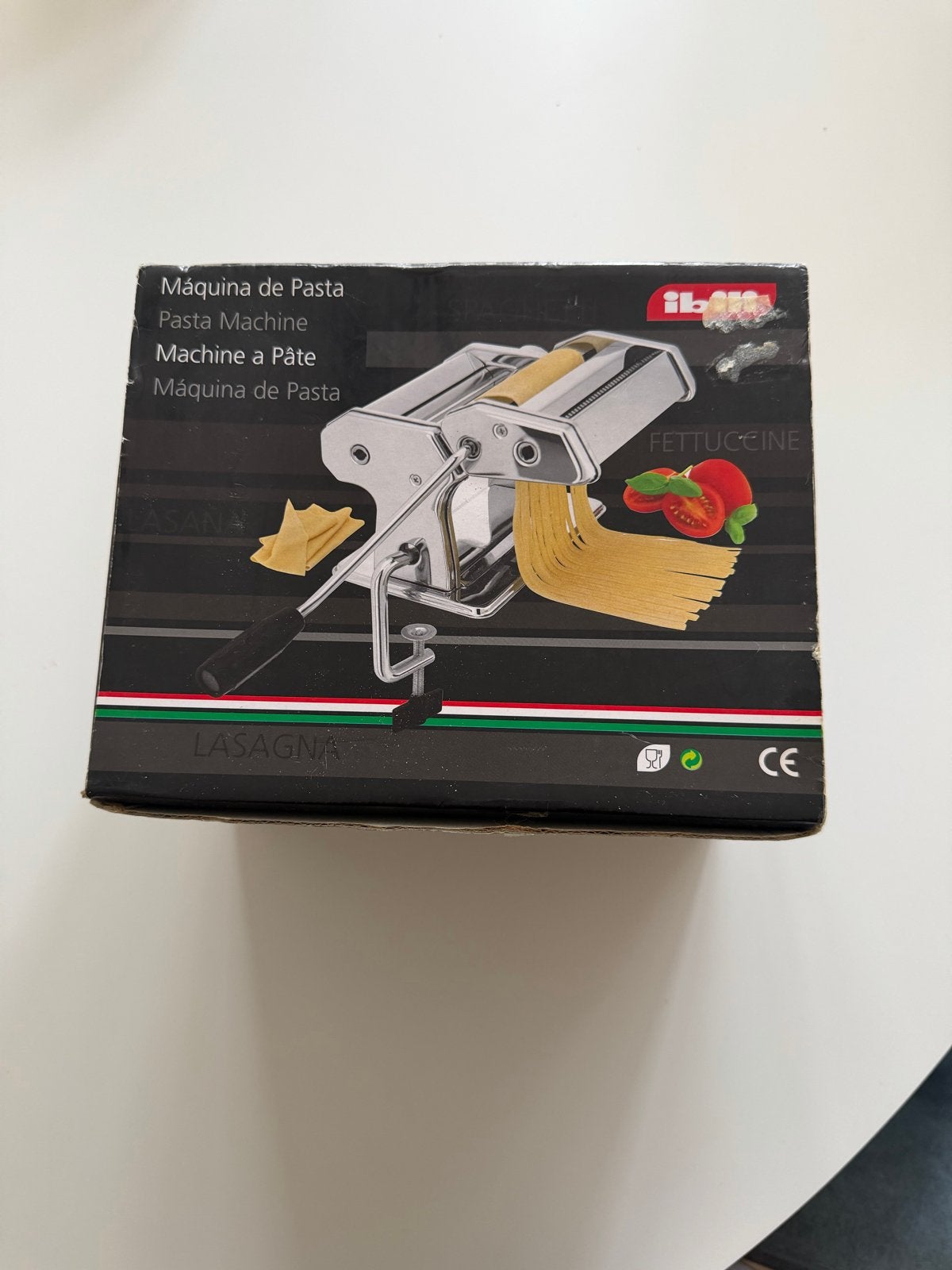 Pastamachine voor verse pasta - Nieuw in doos, Ophalen of Verzenden, Metaal, Pastamachine, Overige merken
