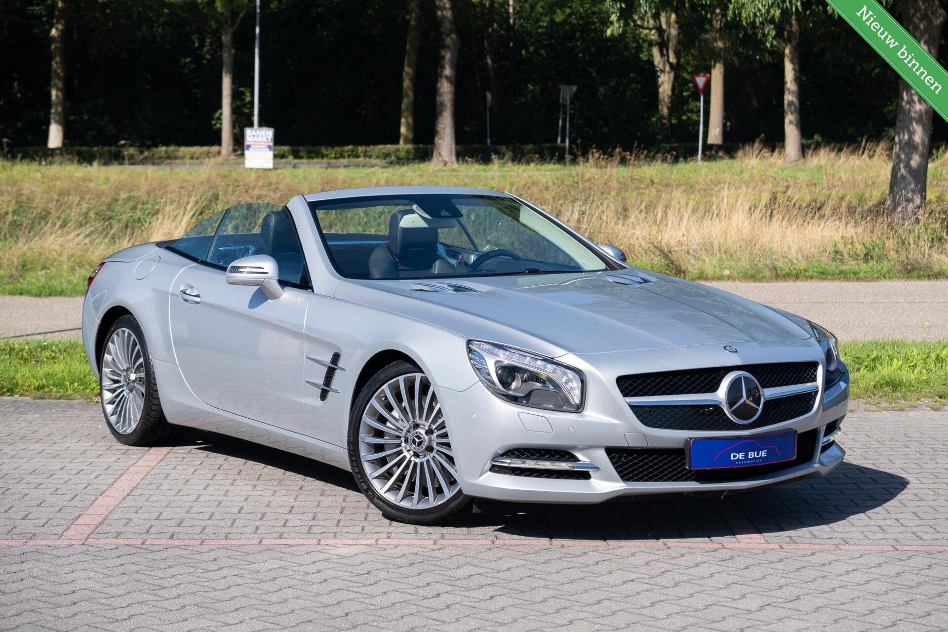 Mercedes SL-klasse 500 V8 Bi-Turbo 435 PK AMG|2e. Eig|Bi-Xen, Auto's, Euro 5, Gebruikt, Cabriolet, Bedrijf