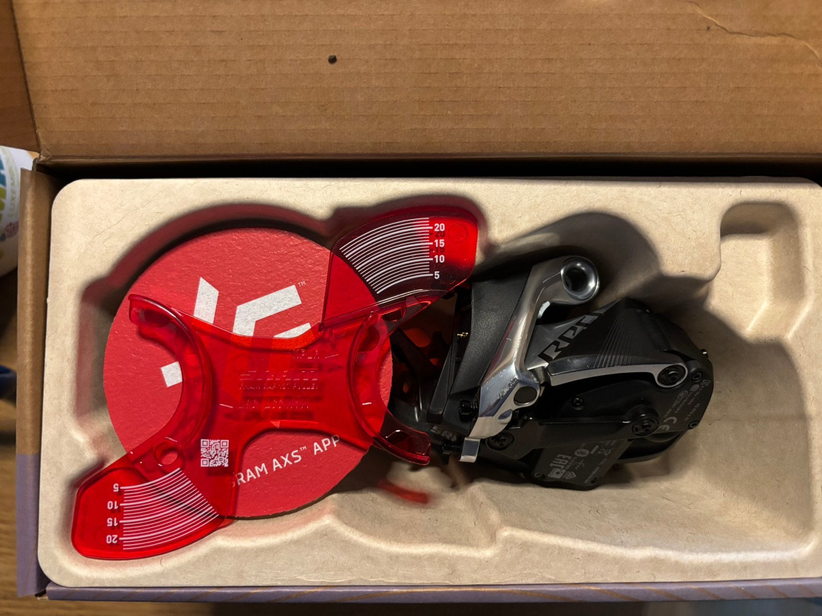 SRAM RED eTap AXS D1 achterderailleur, Ophalen of Verzenden, Zo goed als nieuw, Overige merken