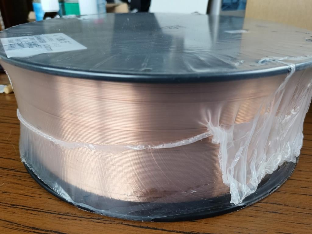 Mig lasdraad 1mm SG 2, haspel 15 kg voor kwaliteit laswerk, Ophalen of Verzenden, Nieuw, 250 ampère of meer, Co2