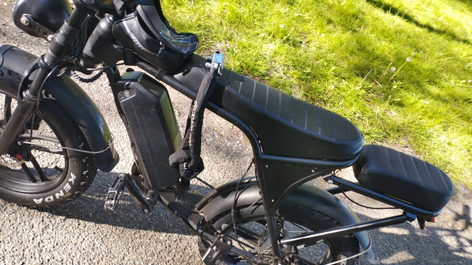 Fatbike met achterzitje en alarm, incl. oplader, Fietsen en Brommers, Ophalen, Gebruikt, Overige merken