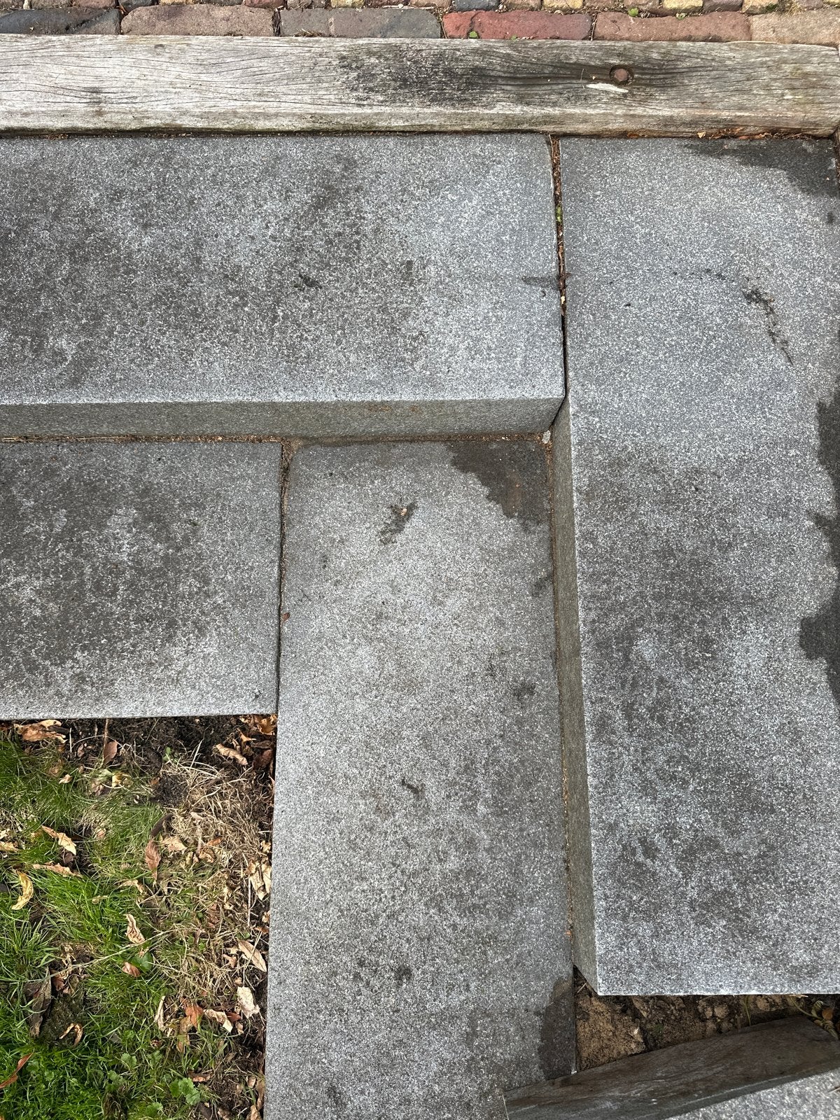 Granieten traptreden / stapstenen – natuursteen – 10 stuks, Tuin en Terras, Ophalen, Gebruikt, Overige typen, Natuursteen
