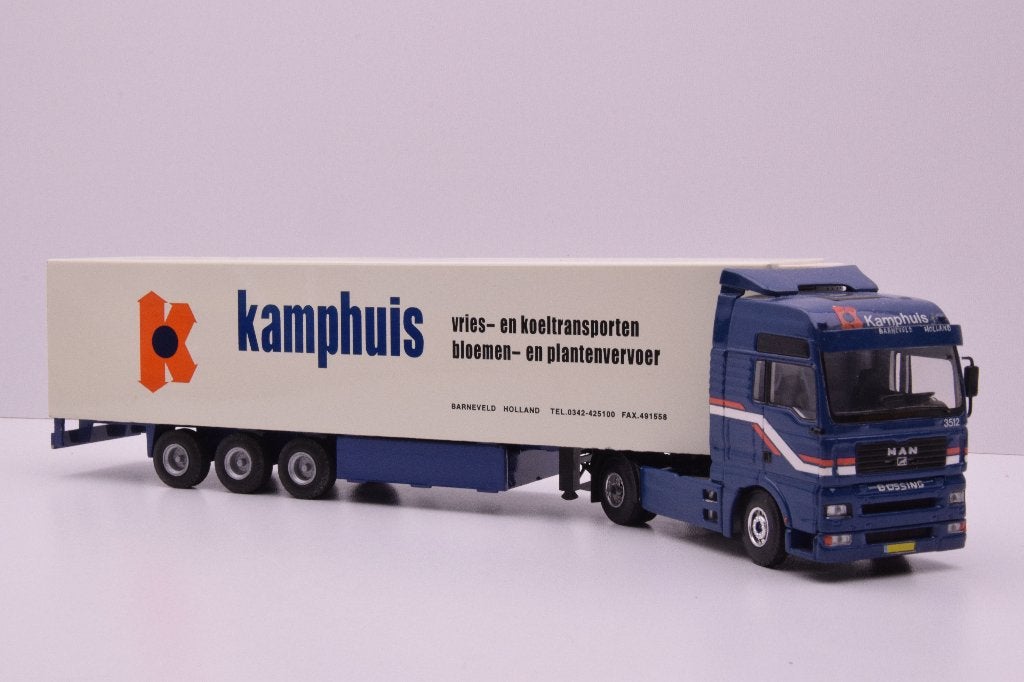 MAN TGX  '' Kamphuis Transport  ''  Lion Toys, Ophalen of Verzenden, Gebruikt, Bus of Vrachtwagen, Lion Toys