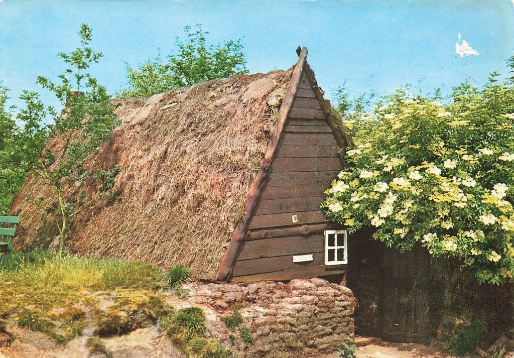 Openluchtmuseum De Zeven Marken, Schoonoord, Ophalen of Verzenden, 1960 tot 1980, Ongelopen, Drenthe