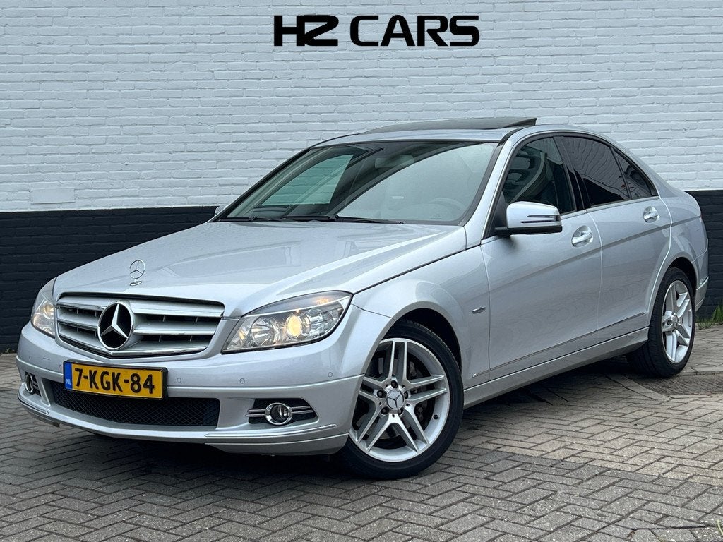 Mercedes-Benz C-klasse 350 CDI Elegance 231pk|Pano|Carplay|C, Auto's, Mercedes-Benz, Automaat, Euro 5, Beige, Bedrijf