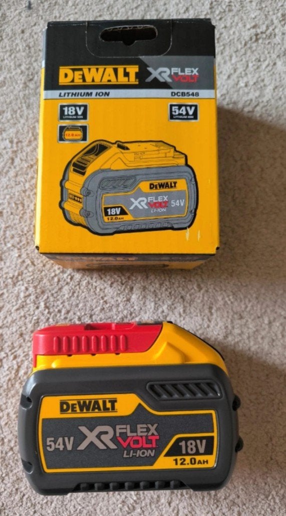 DEWALT DCB548 XR FLEXVOLT 18V/54V 12.0Ah Accu, DEWALT, Verzenden, DEWALT, 65509 Idstein, Germany, Nieuw